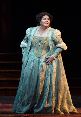 Angela Meade (Elvira) © Marty Sohl/Metropolitan Opera