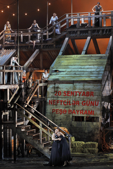 La chevauchée des Walkyries ©Enrico Nawrath/Bayreuther Festspiele