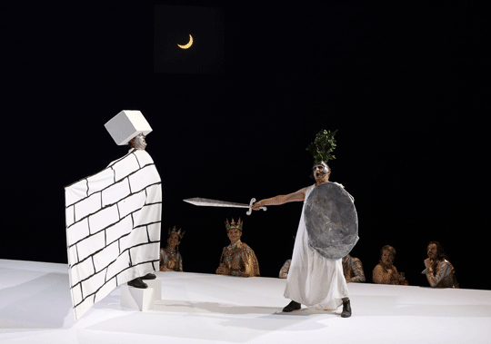 Pyrame et Thisbé version Théâtre dans le théâtre ©Patrick Berger