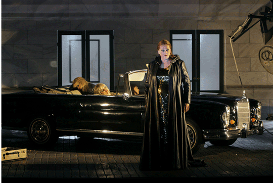Scène finale:  Brünnhilde, filles du Rhin ©Enrico Nawrath/Bayreuther Festspiele